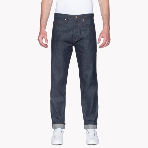 The Unbranded Brand Other - UNBRANDED UB601 Relaxed Tapered Fit 14.5oz Raw Selvedge Denim Jeans, Size 36